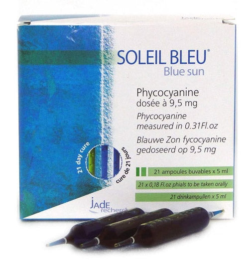 Soleil Bleu (Ficocianina) Jade Research